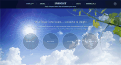 Desktop Screenshot of insightwines.com